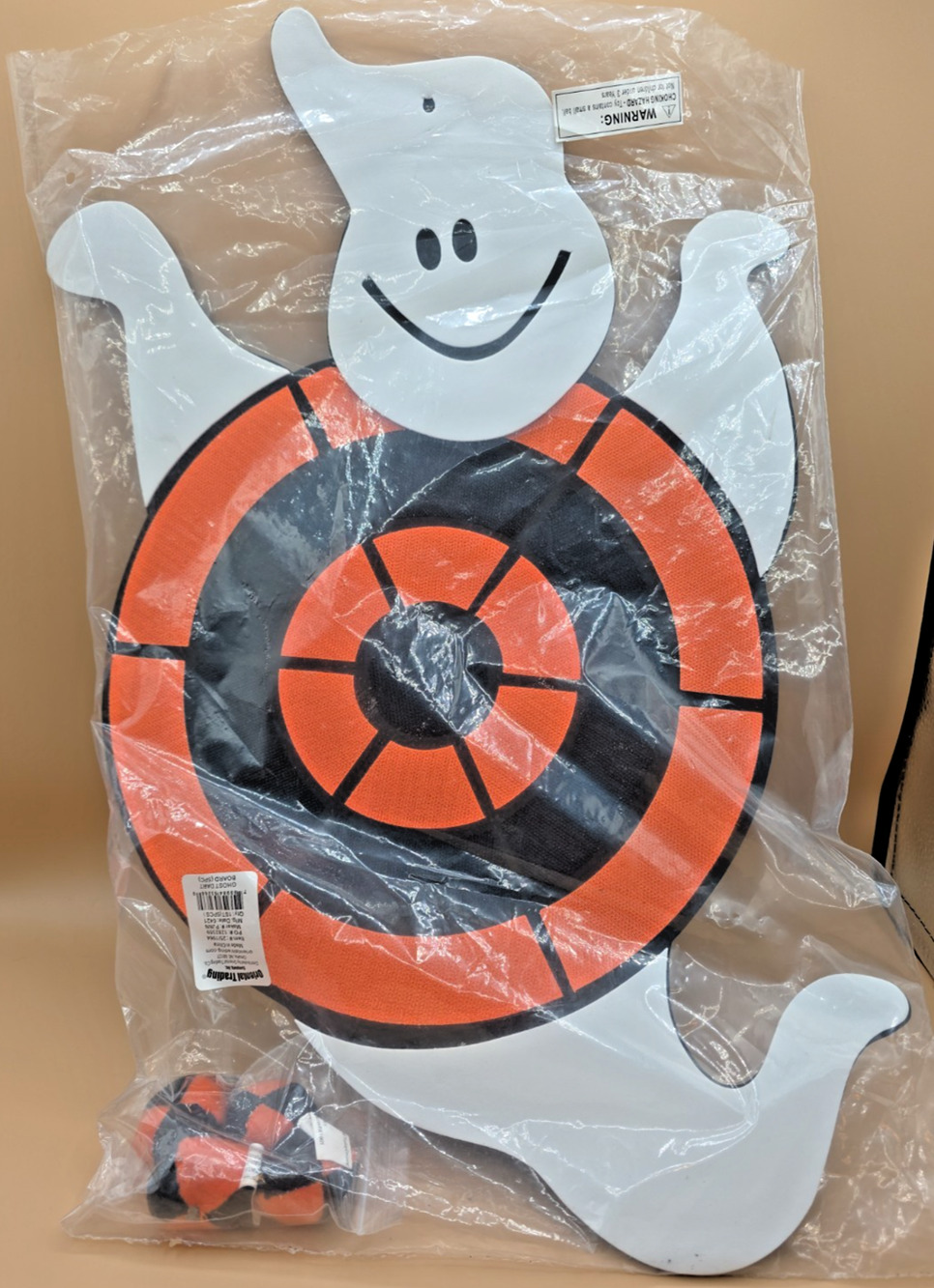 New Oriental Trading Ghost Halloween Toss Party Game Foam 21.5"